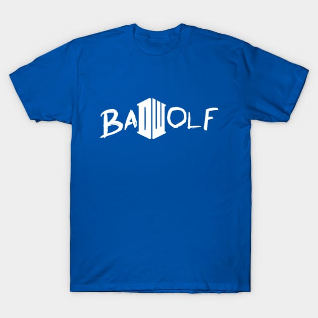 BaDWolf T-Shirt by quinnsnake